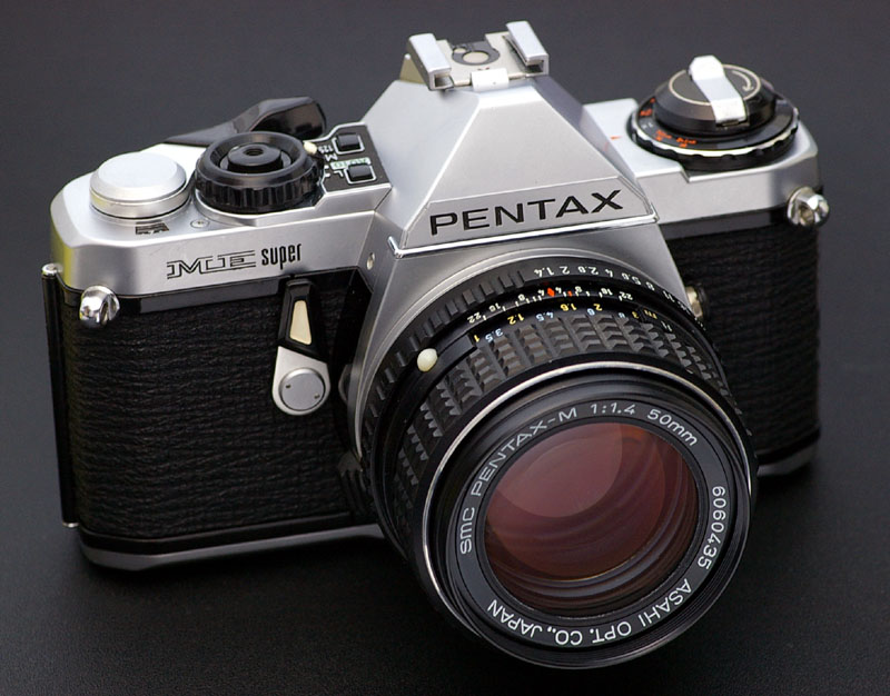 PENTAX ME super の分解とリペア